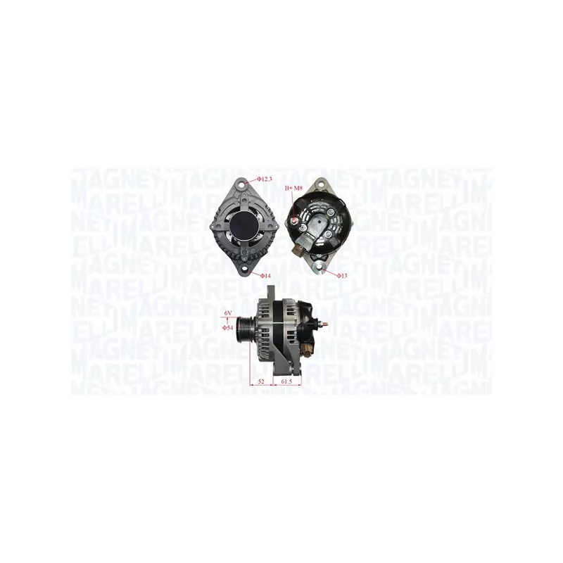 Alternateur MAGNETI MARELLI 063735679010