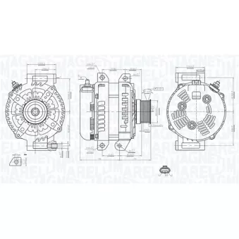 Alternateur MAGNETI MARELLI 063735749010