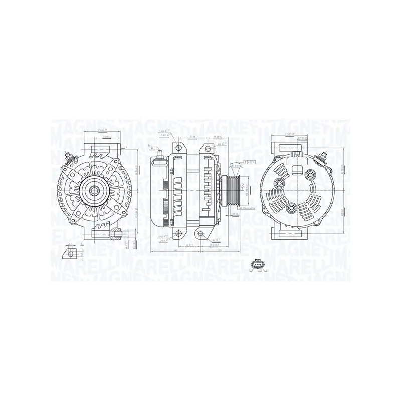 Alternateur MAGNETI MARELLI 063735749010