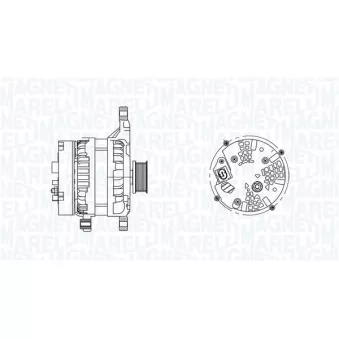 Alternateur MAGNETI MARELLI 063735759010