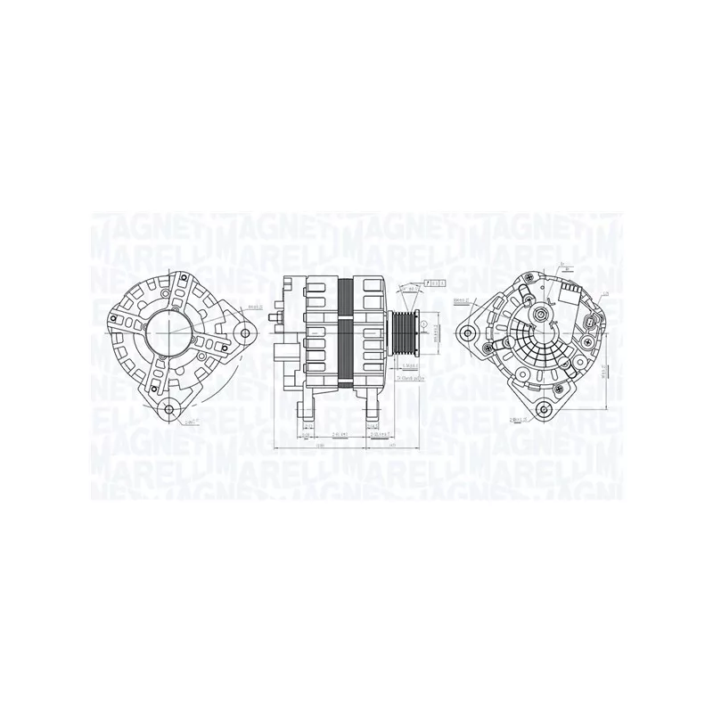 Alternateur MAGNETI MARELLI 063736095010