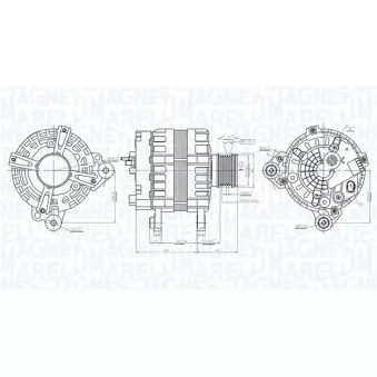 Alternateur MAGNETI MARELLI 063736193010