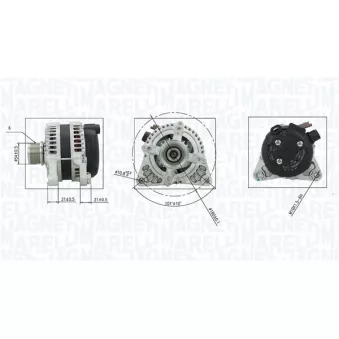 Alternateur MAGNETI MARELLI 063736372010