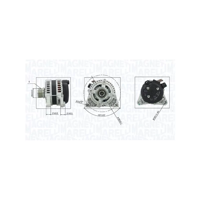 Alternateur MAGNETI MARELLI 063736372010