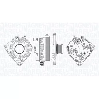 Alternateur MAGNETI MARELLI 063736467010