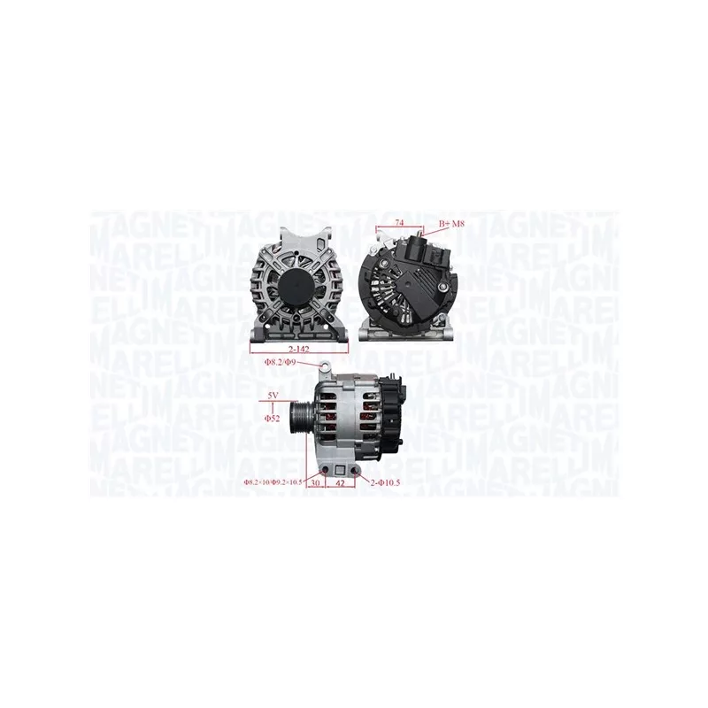 Alternateur MAGNETI MARELLI 063739065010