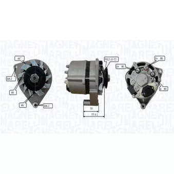 Alternateur MAGNETI MARELLI