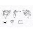 Moteur d'essuie-glace MAGNETI MARELLI 064070100010 - Visuel 1