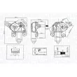 Moteur d'essuie-glace MAGNETI MARELLI 064071100010 - Visuel 1