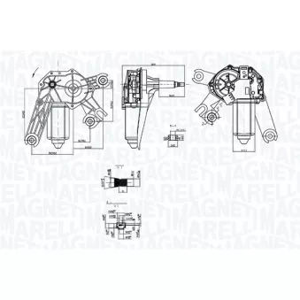 Moteur d'essuie-glace MAGNETI MARELLI