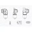 Moteur d'essuie-glace MAGNETI MARELLI 064350005010 - Visuel 2