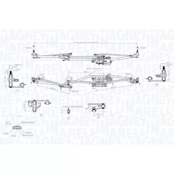 Système de nettoyage des vitres MAGNETI MARELLI 064351732010