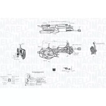 Système de nettoyage des vitres MAGNETI MARELLI 064351740010