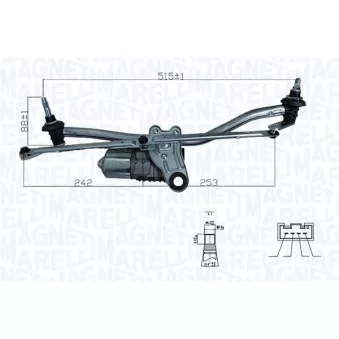 Système de nettoyage des vitres MAGNETI MARELLI 064351745010