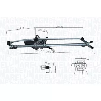 Système de nettoyage des vitres MAGNETI MARELLI 064376900010
