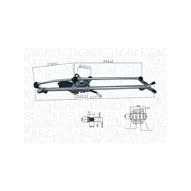 Système de nettoyage des vitres MAGNETI MARELLI 064376900010