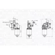 Moteur d'essuie-glace MAGNETI MARELLI 064377300010 - Visuel 3