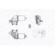 Moteur d'essuie-glace MAGNETI MARELLI 064378400010 - Visuel 1