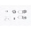 Moteur d'essuie-glace MAGNETI MARELLI 064378700010 - Visuel 1