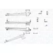 Tringlerie d'essuie-glace MAGNETI MARELLI 085570168010 - Visuel 2