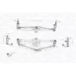 Tringlerie d'essuie-glace MAGNETI MARELLI 085570720010 - Visuel 2