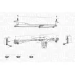 Tringlerie d'essuie-glace MAGNETI MARELLI 085570724010 - Visuel 3
