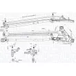 Tringlerie d'essuie-glace MAGNETI MARELLI 085570738010 - Visuel 1