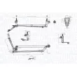 Tringlerie d'essuie-glace MAGNETI MARELLI 085570759010 - Visuel 1