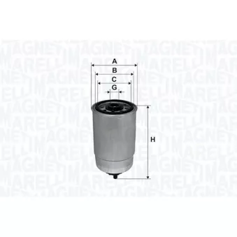 Filtre à carburant MAGNETI MARELLI 152071758006