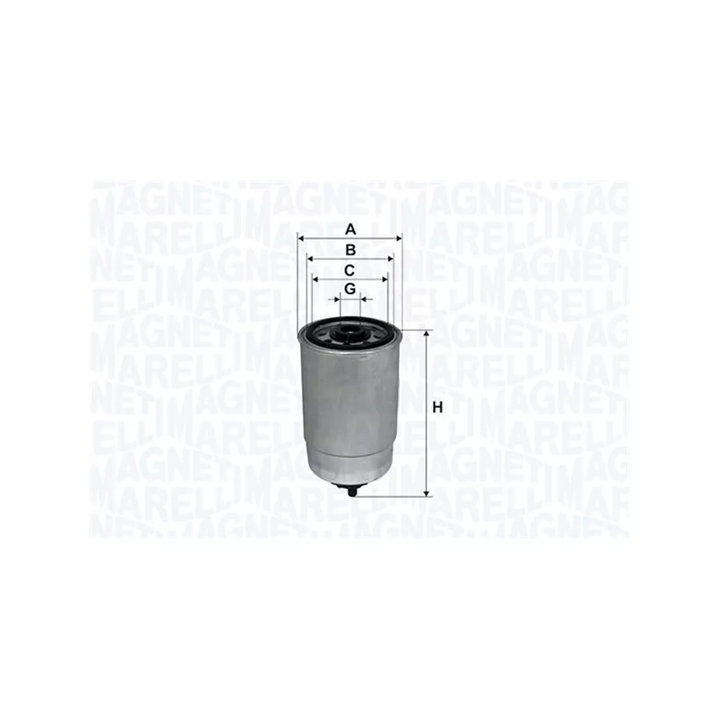 Filtre à carburant MAGNETI MARELLI 152071758006