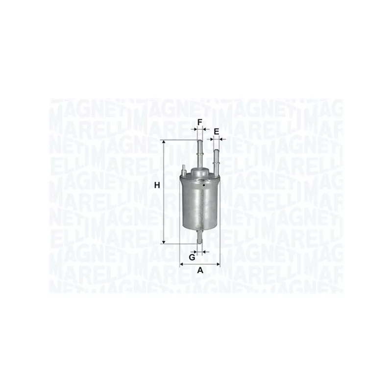 Filtre à carburant MAGNETI MARELLI 152071760859