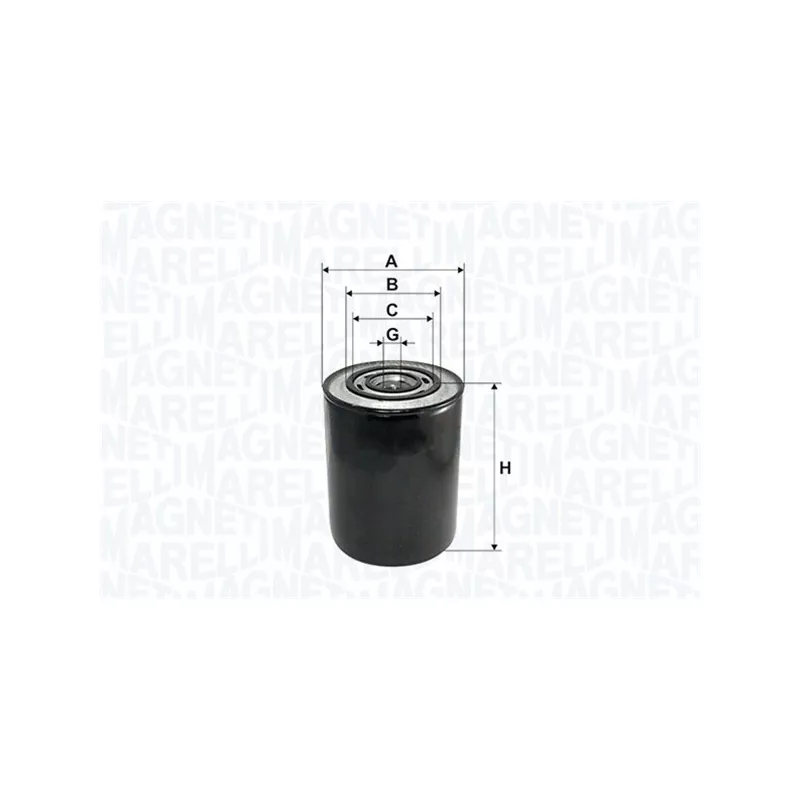 Filtre à huile MAGNETI MARELLI 153071760101