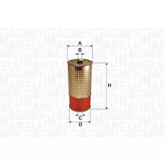 Filtre à huile MAGNETI MARELLI