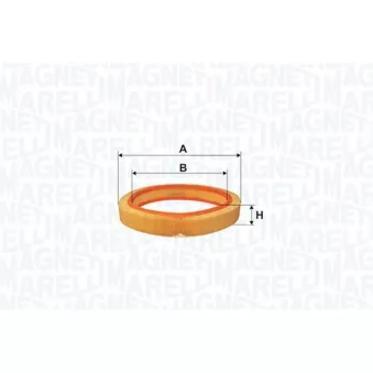 Filtre à air MAGNETI MARELLI 153071762408
