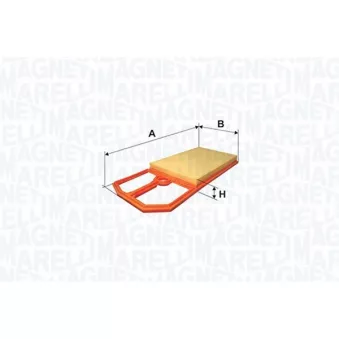 Filtre à air MAGNETI MARELLI 153071762468