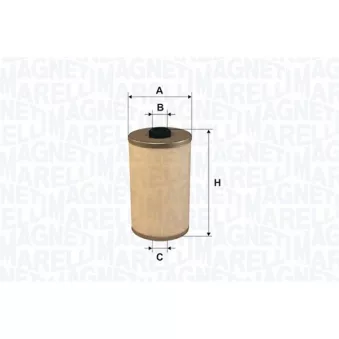 Filtre à carburant MAGNETI MARELLI 153071762478