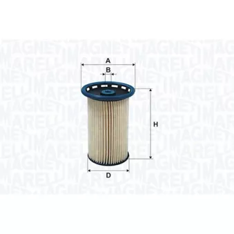 Filtre à carburant MAGNETI MARELLI 153071762480