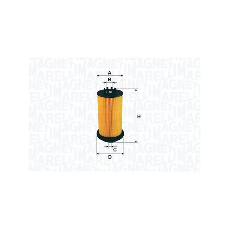 Filtre à carburant MAGNETI MARELLI 153071762484