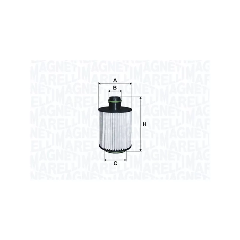 Filtre à huile MAGNETI MARELLI 153071762490