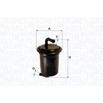 Filtre à carburant MAGNETI MARELLI 153071762554