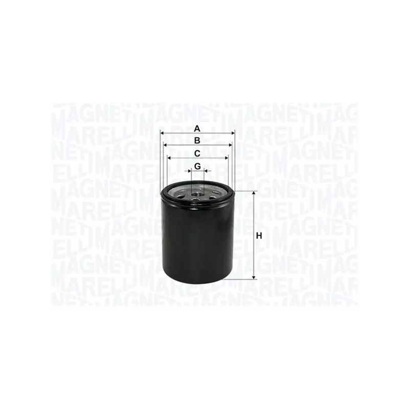Filtre à carburant MAGNETI MARELLI 153071762561