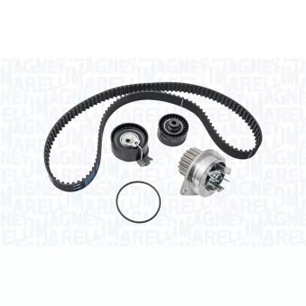 Pompe à eau + kit de courroie crantée MAGNETI MARELLI 341401680001