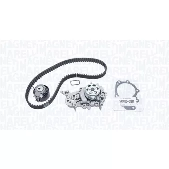 Pompe à eau + kit de courroie crantée MAGNETI MARELLI 341404700002