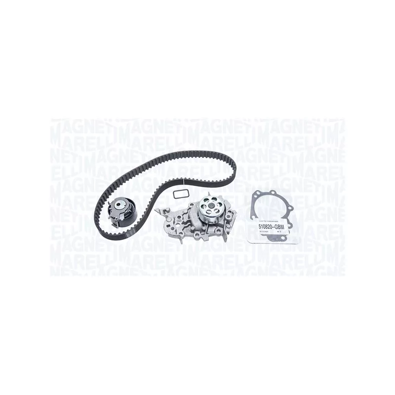 Pompe à eau + kit de courroie crantée MAGNETI MARELLI 341404700002