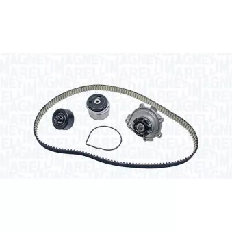 Pompe à eau + kit de courroie crantée MAGNETI MARELLI 341406350001