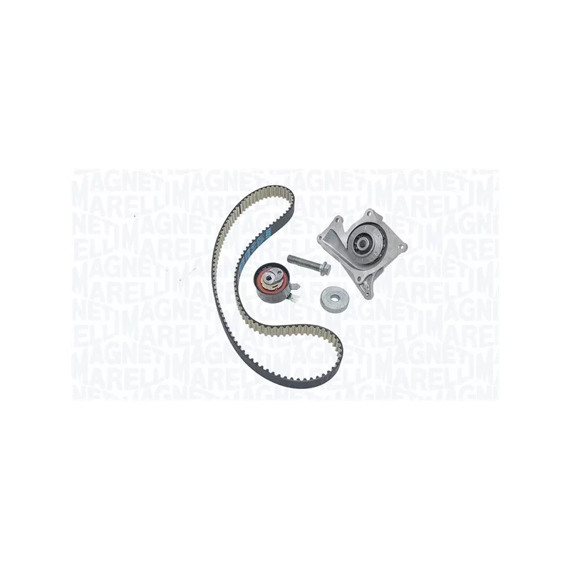 Pompe à eau + kit de courroie crantée MAGNETI MARELLI 341406600001