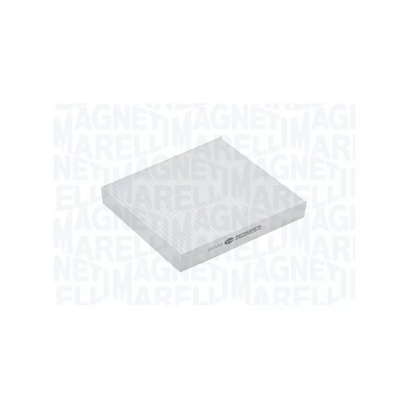 Filtre, air de l'habitacle MAGNETI MARELLI 350208065670