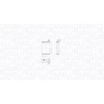 Système de chauffage MAGNETI MARELLI 350218518000