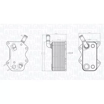 Radiateur d'huile MAGNETI MARELLI