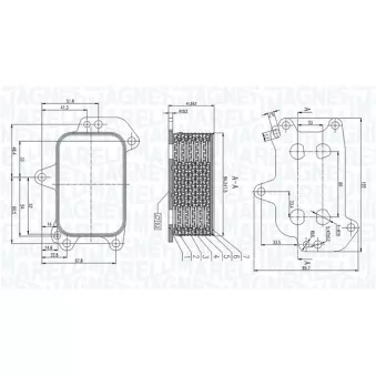 Radiateur d'huile MAGNETI MARELLI